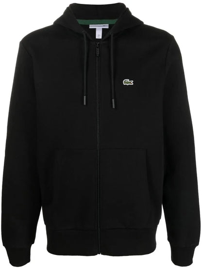 appliqué - logo zip - up hoodie - kleostreetwear
