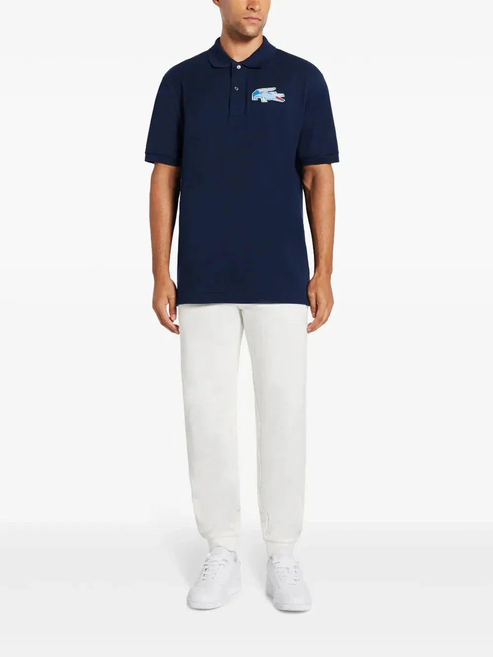 logo - embroidered track pants - kleostreetwear