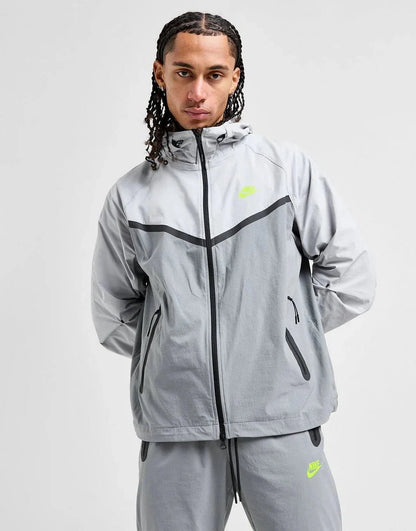 Nike Tech Woven Full Zip Hooded Jacket - kleostreetwear