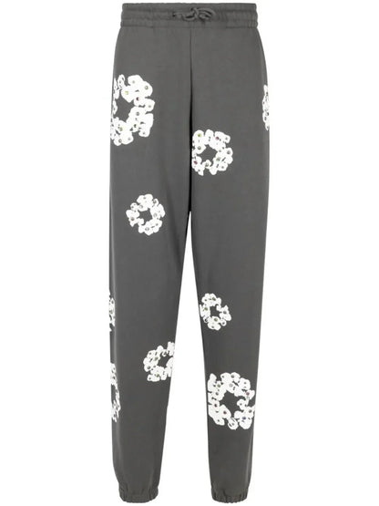pantalon de jogging à logo strassé - kleostreetwear